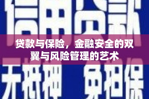 铜仁贷款与保险，金融安全的双翼与风险管理的艺术