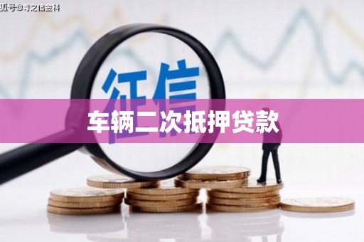 铜仁车辆二次抵押贷款