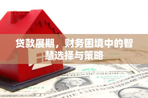 铜仁贷款展期，财务困境中的智慧选择与策略