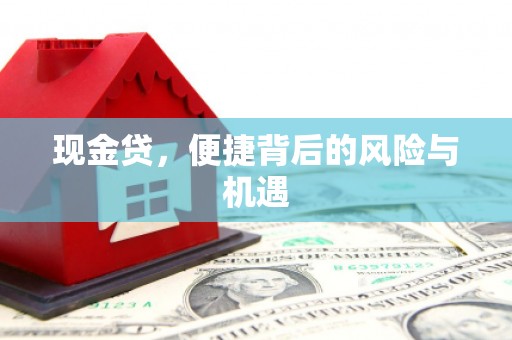 铜仁现金贷，便捷背后的风险与机遇