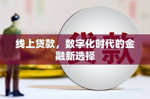铜仁线上贷款，数字化时代的金融新选择