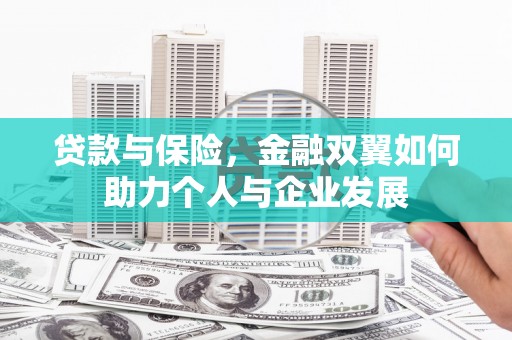 铜仁贷款与保险，金融双翼如何助力个人与企业发展