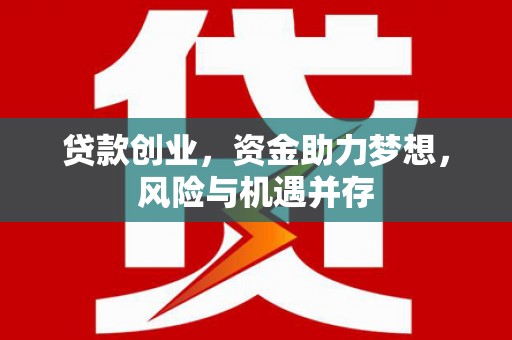 铜仁贷款创业，资金助力梦想，风险与机遇并存