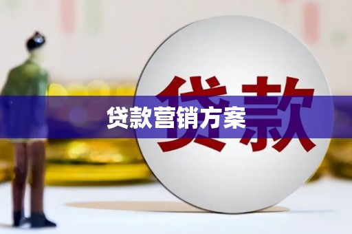 铜仁贷款营销方案