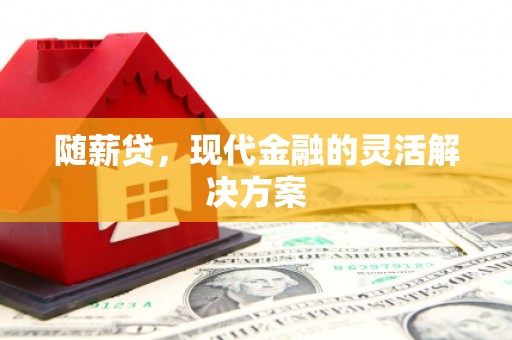 铜仁随薪贷，现代金融的灵活解决方案