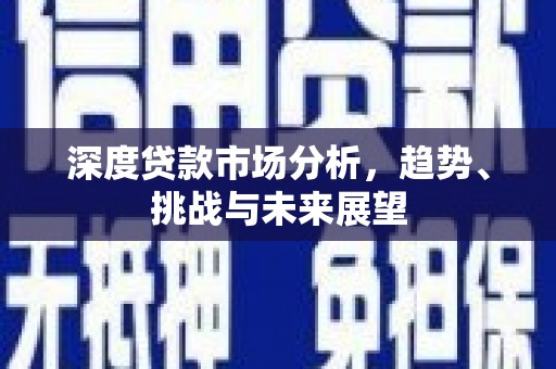 铜仁深度贷款市场分析，趋势、挑战与未来展望