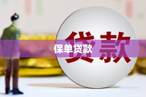 铜仁保单贷款