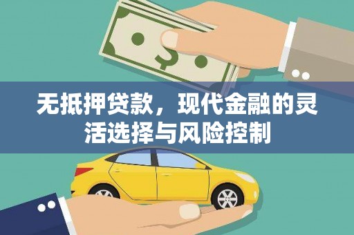 铜仁无抵押贷款，现代金融的灵活选择与风险控制
