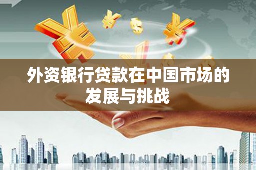 铜仁外资银行贷款在中国市场的发展与挑战
