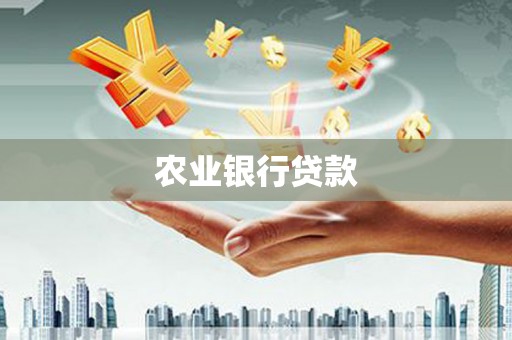 铜仁农业银行贷款