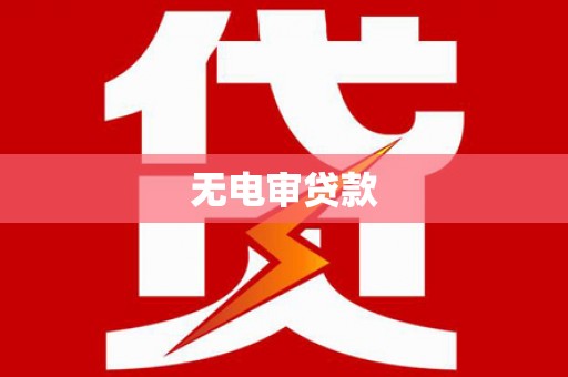 铜仁无电审贷款