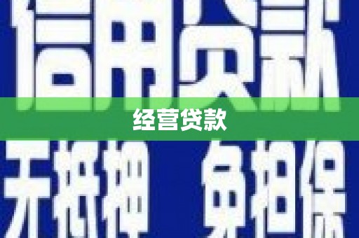 铜仁经营贷款