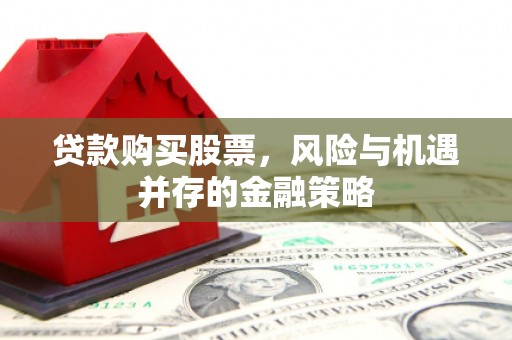 铜仁贷款购买股票，风险与机遇并存的金融策略