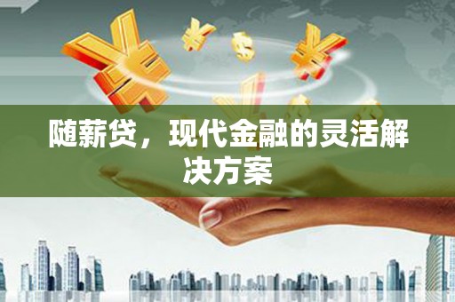 铜仁随薪贷，现代金融的灵活解决方案