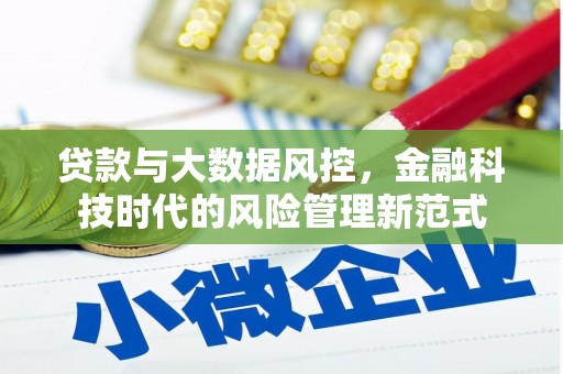 铜仁贷款与大数据风控，金融科技时代的风险管理新范式