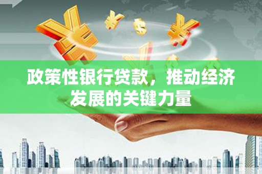 铜仁政策性银行贷款，推动经济发展的关键力量
