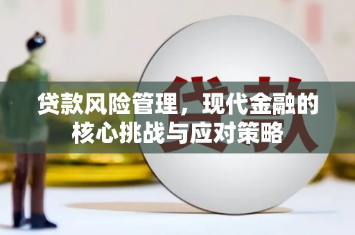 铜仁贷款风险管理，现代金融的核心挑战与应对策略