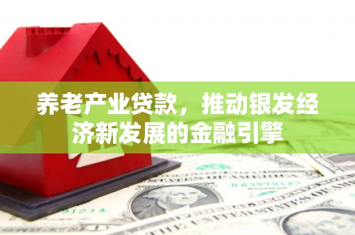 铜仁养老产业贷款，推动银发经济新发展的金融引擎
