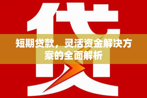 铜仁短期贷款，灵活资金解决方案的全面解析