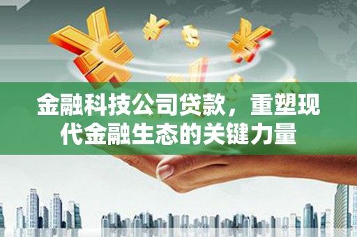 铜仁金融科技公司贷款，重塑现代金融生态的关键力量