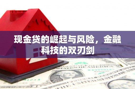 铜仁现金贷的崛起与风险，金融科技的双刃剑