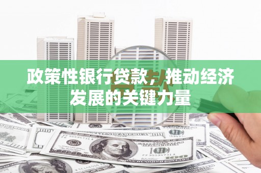 铜仁政策性银行贷款，推动经济发展的关键力量