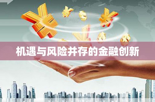 铜仁机遇与风险并存的金融创新