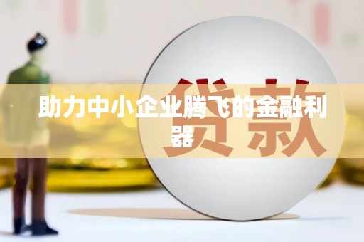 铜仁助力中小企业腾飞的金融利器