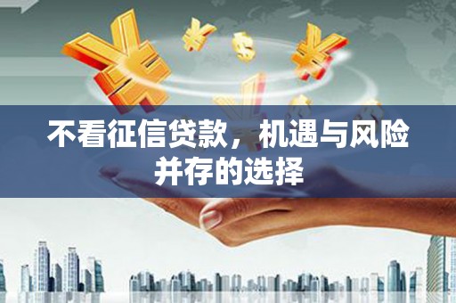 铜仁不看征信贷款，机遇与风险并存的选择