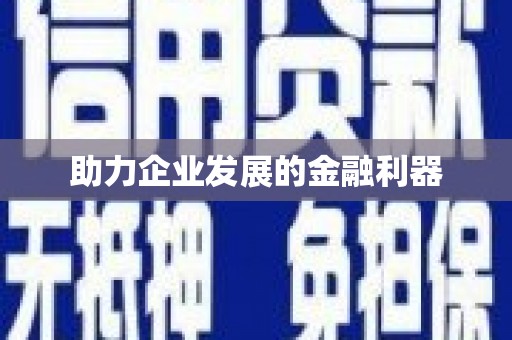 铜仁助力企业发展的金融利器