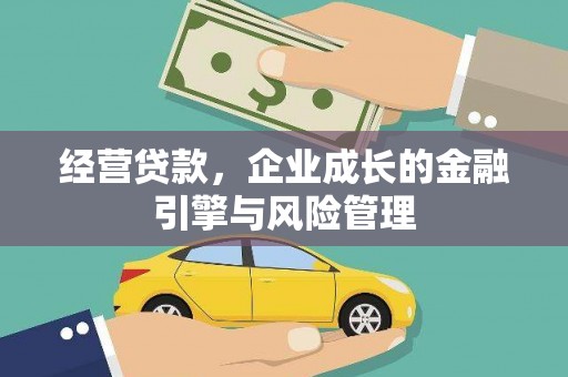 铜仁经营贷款，企业成长的金融引擎与风险管理