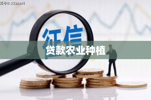 铜仁贷款农业种植